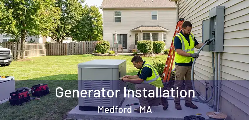  Generator Installation Medford - MA