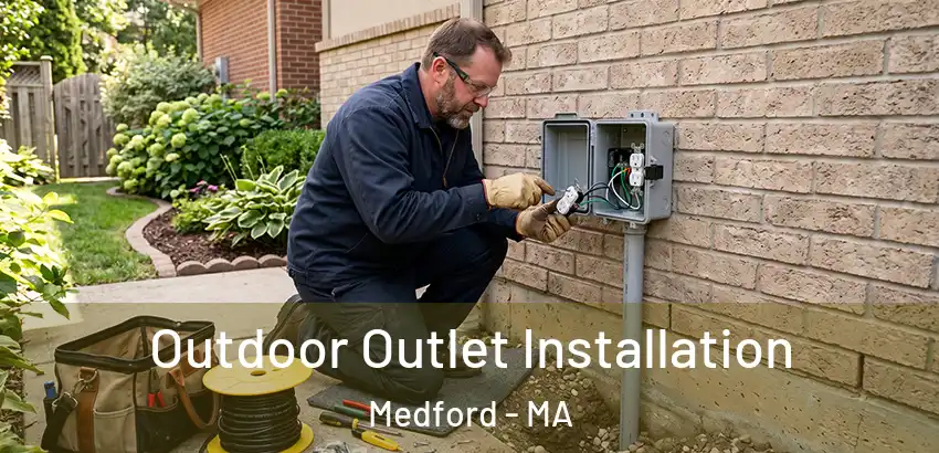  Outdoor Outlet Installation Medford - MA