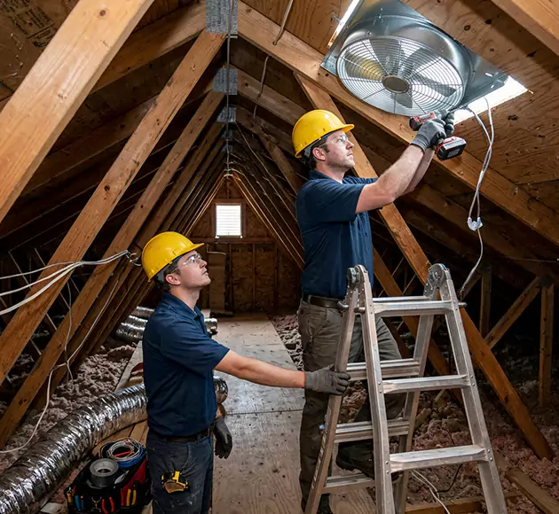 Professional Attic Fan Installation: Your Local Ventilation Team in Medford, MA